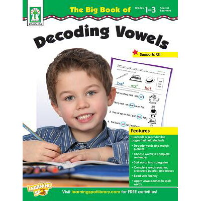 The Big Book of Decoding Vowels, Grades 1 - 3 /KEY EDUC/Helen Zeitzoff